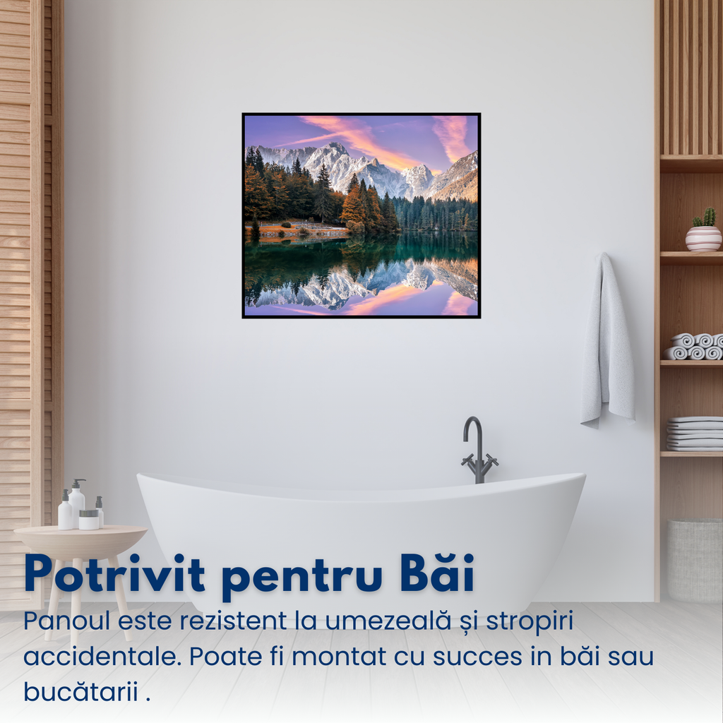 Panou radiant premium NovoSun ART - Mountain - incalzire-perfecta.ro