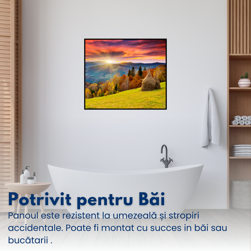 Panou radiant premium NovoSun ART - Fall - incalzire-perfecta.ro