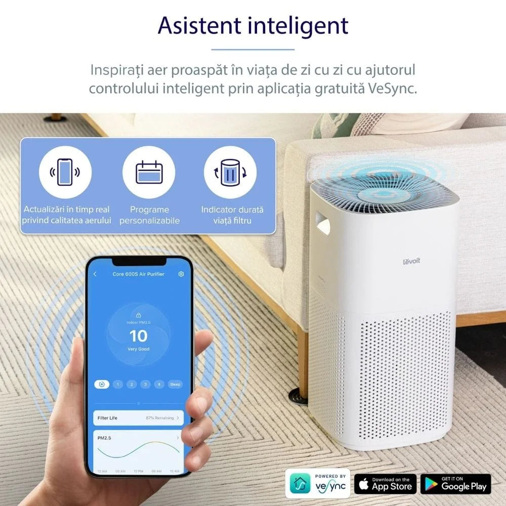 Purificator de aer Smart Levoit Core 600S