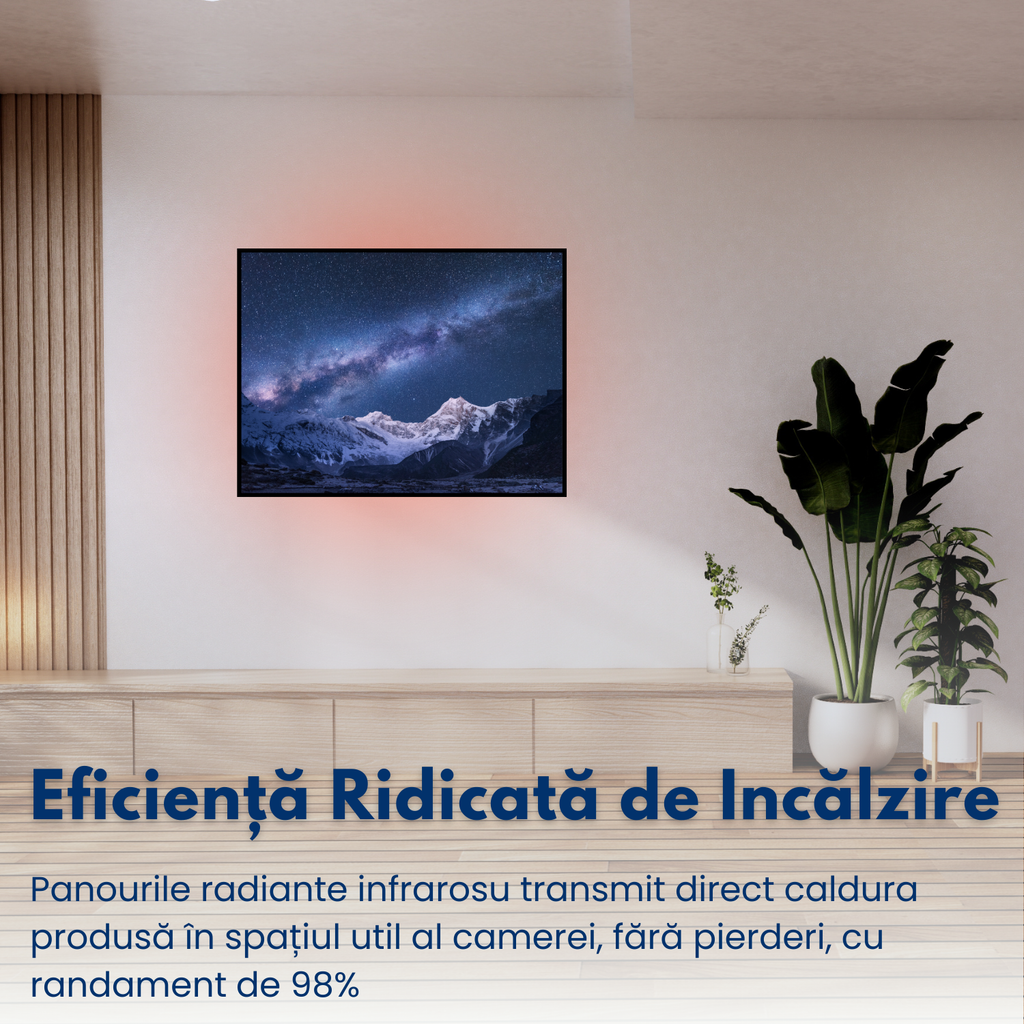 Panou radiant premium NovoSun ART - STARS- incalzire-perfecta.ro