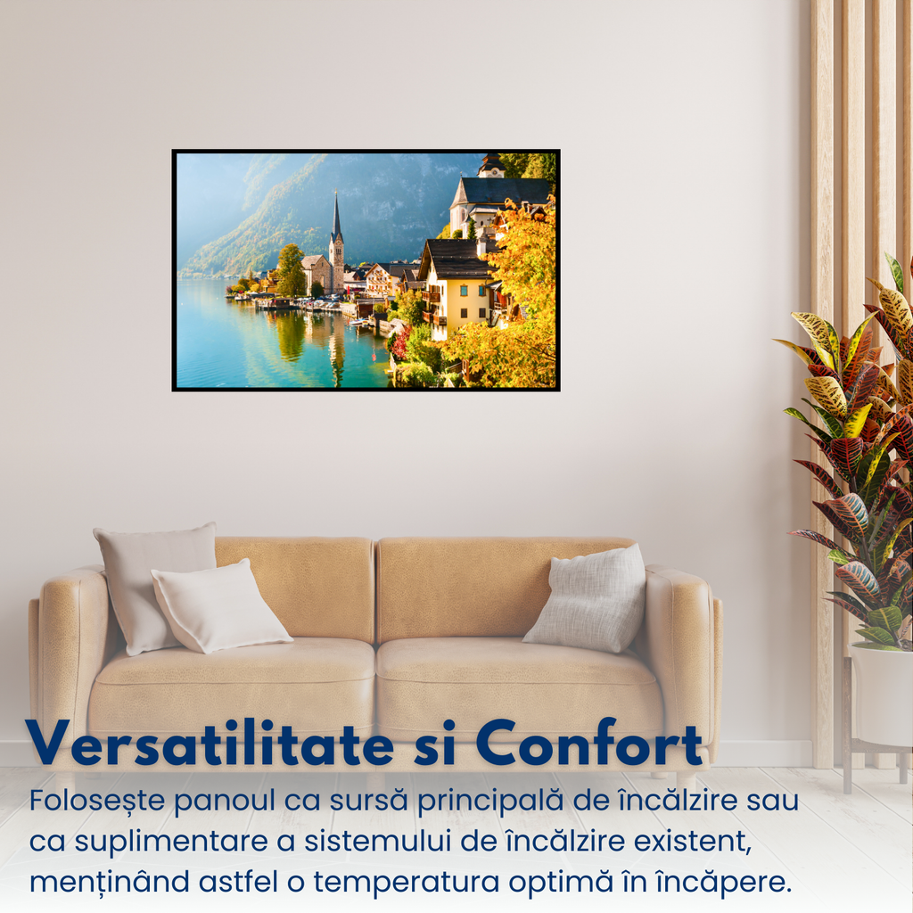 Panou radiant premium NovoSun ART - HALLSTATT- incalzire-perfecta.ro