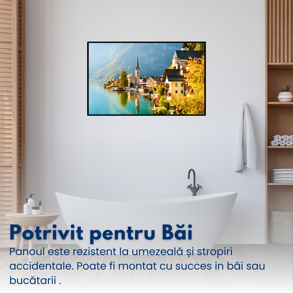 Panou radiant premium NovoSun ART - HALLSTATT- incalzire-perfecta.ro