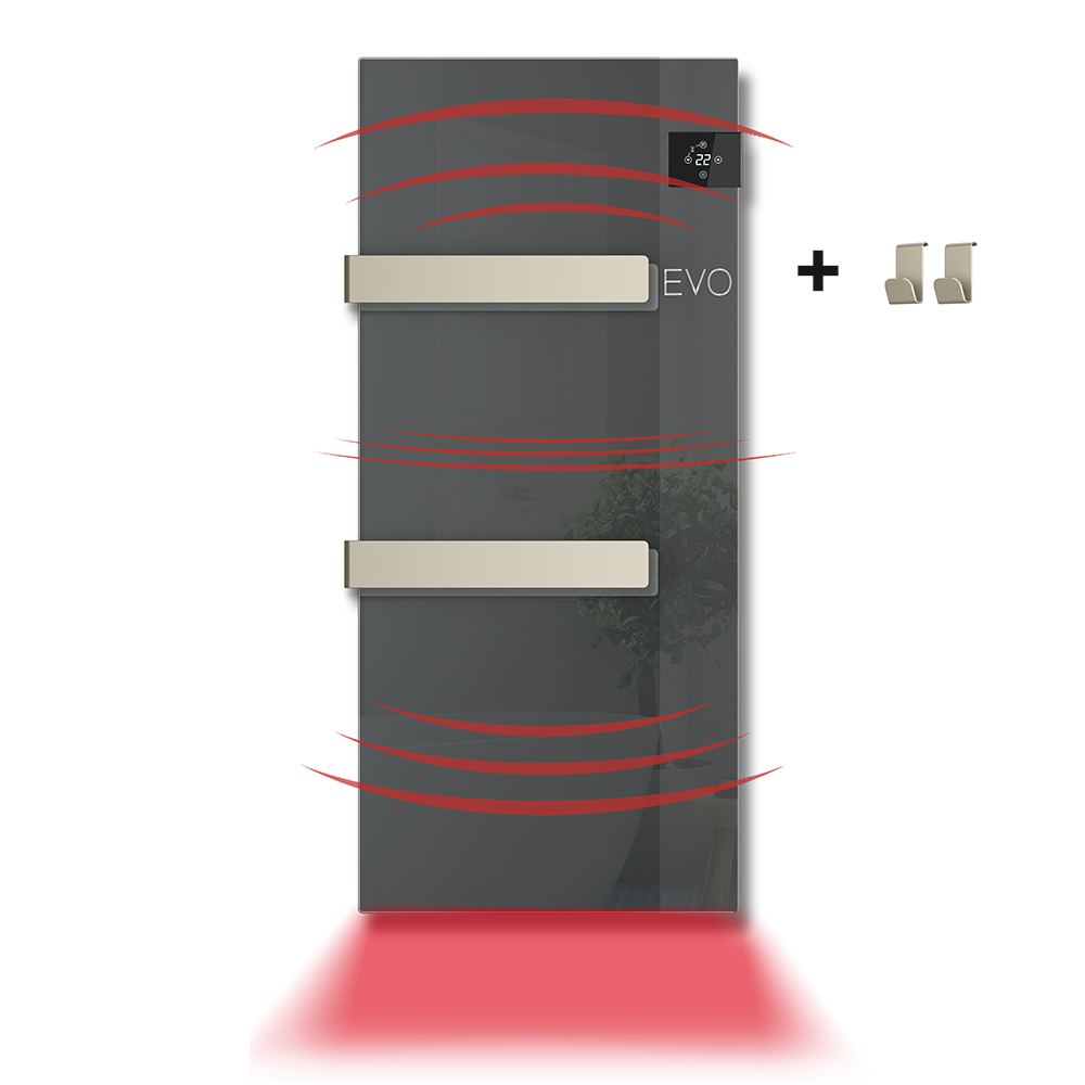 Radialight Dual Therm Silk EVO 1000W - Antracit