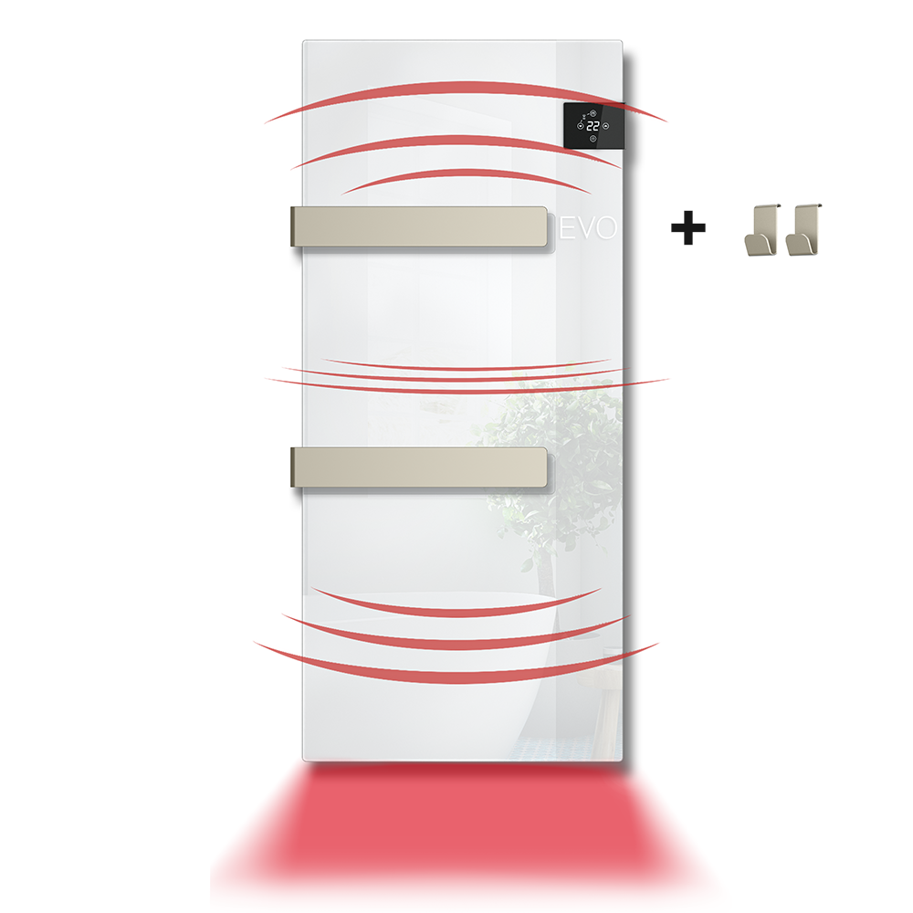 Radialight Dual Therm Silk EVO 1000W - Alb