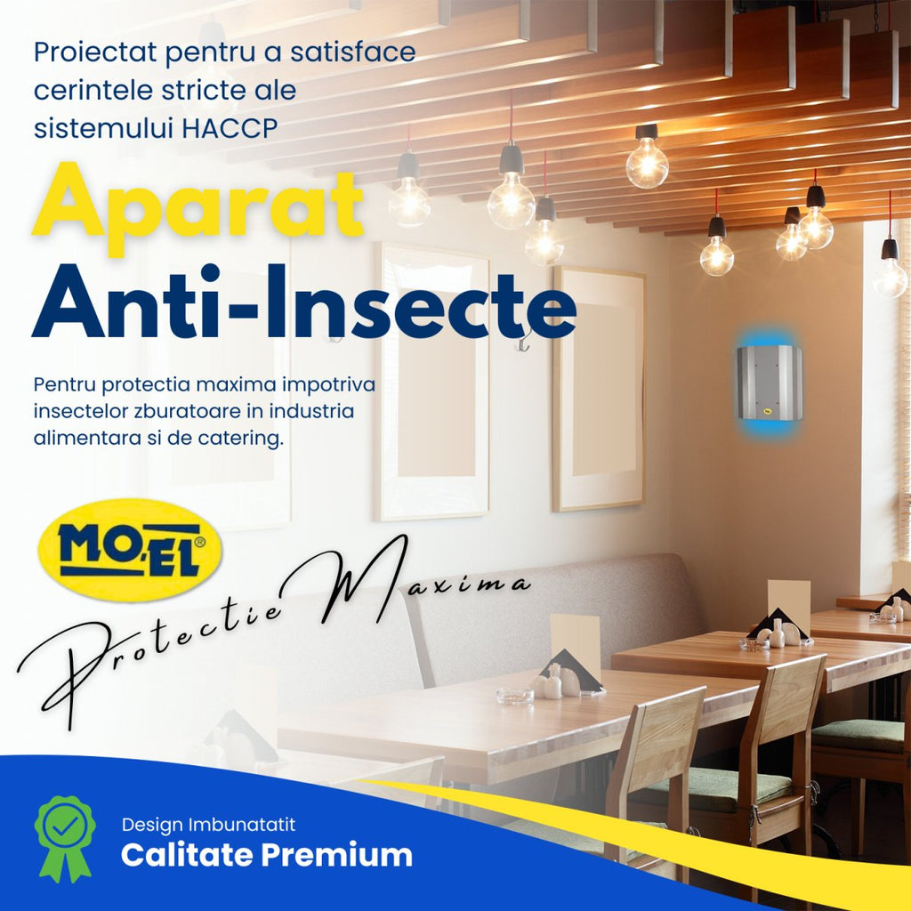 Aparat anti-insecte MO-EL MO-BUTTERFLY 700 - incalzire-perfecta.ro