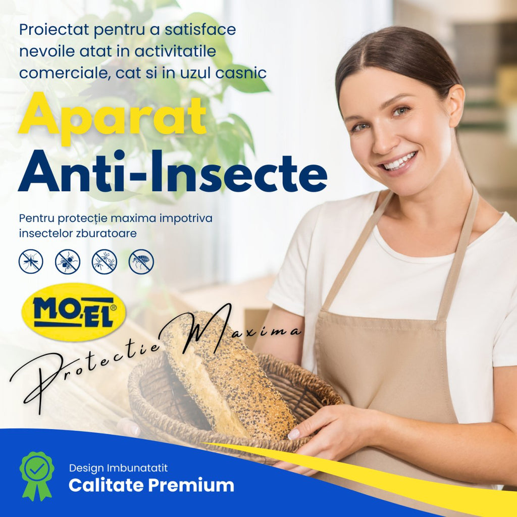 Aparat anti-insecte premium MO-EL INSECTIVORO KYOTO 396A Professional - incalzire-perfecta.ro