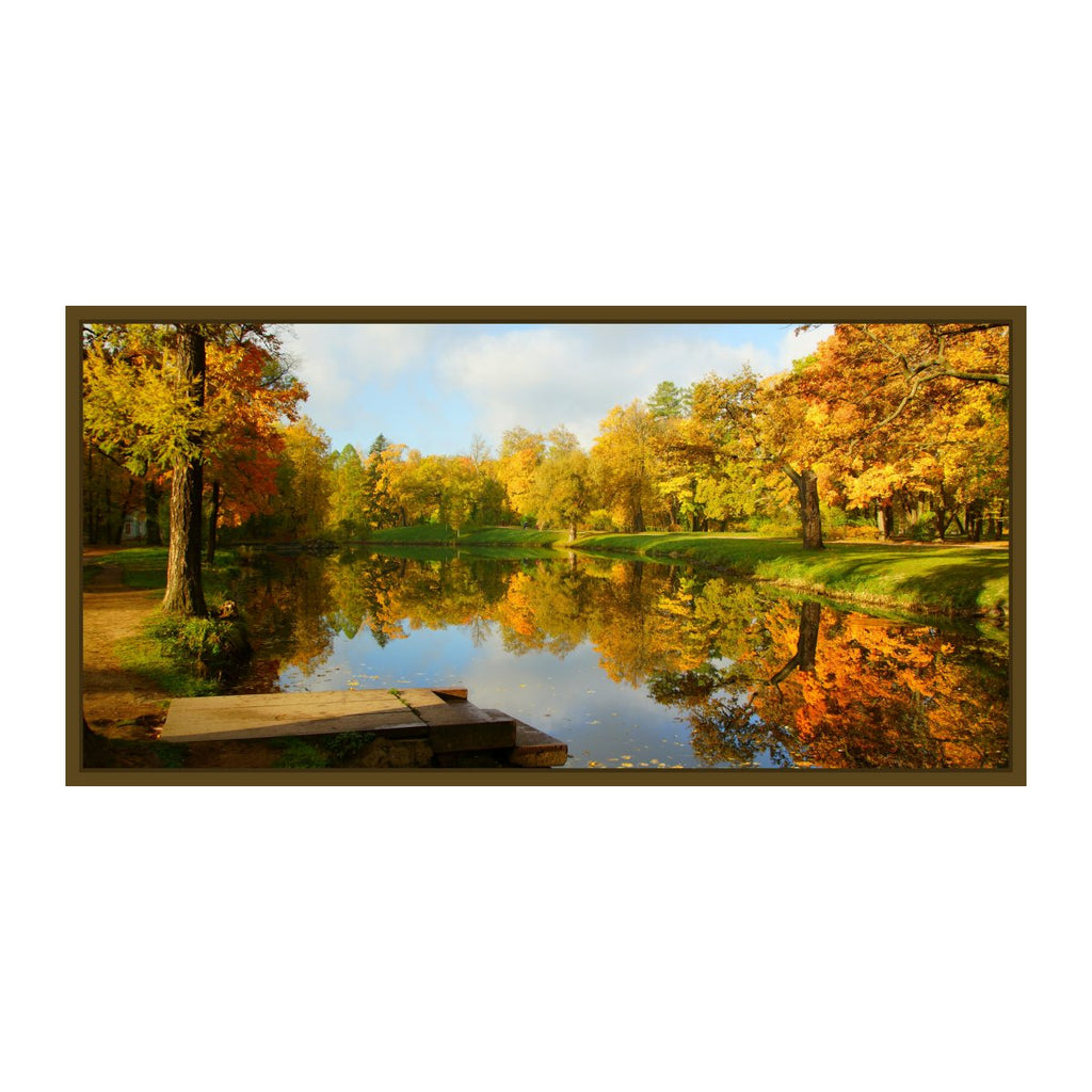Panou radiant Dragus imprimat 1200W - imagine "Parc toamna" RESIGILAT - incalzire-perfecta.ro